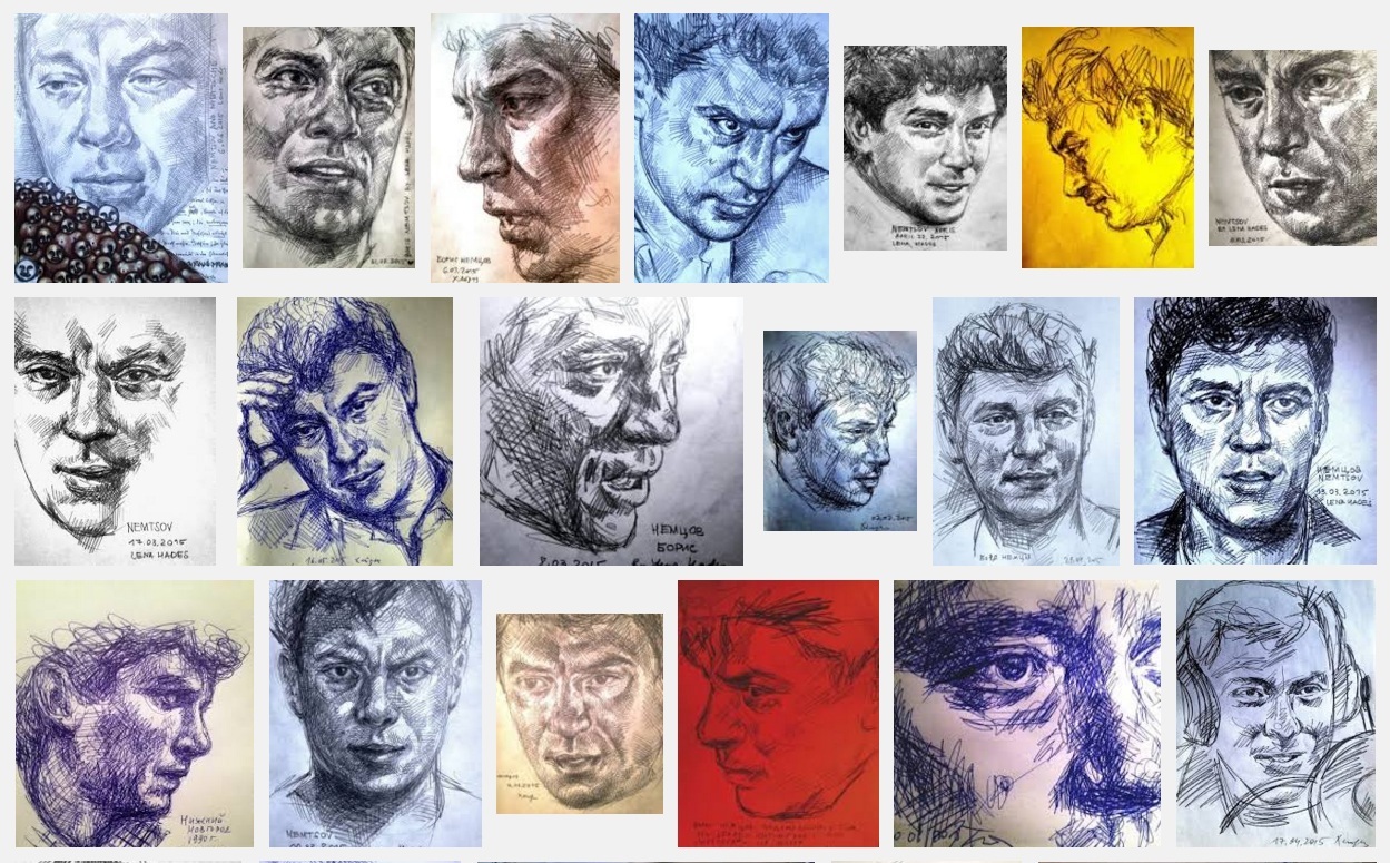 Boris Nemtsov, Борис Немцов -- by Lena Hades, by Лена Хейдиз